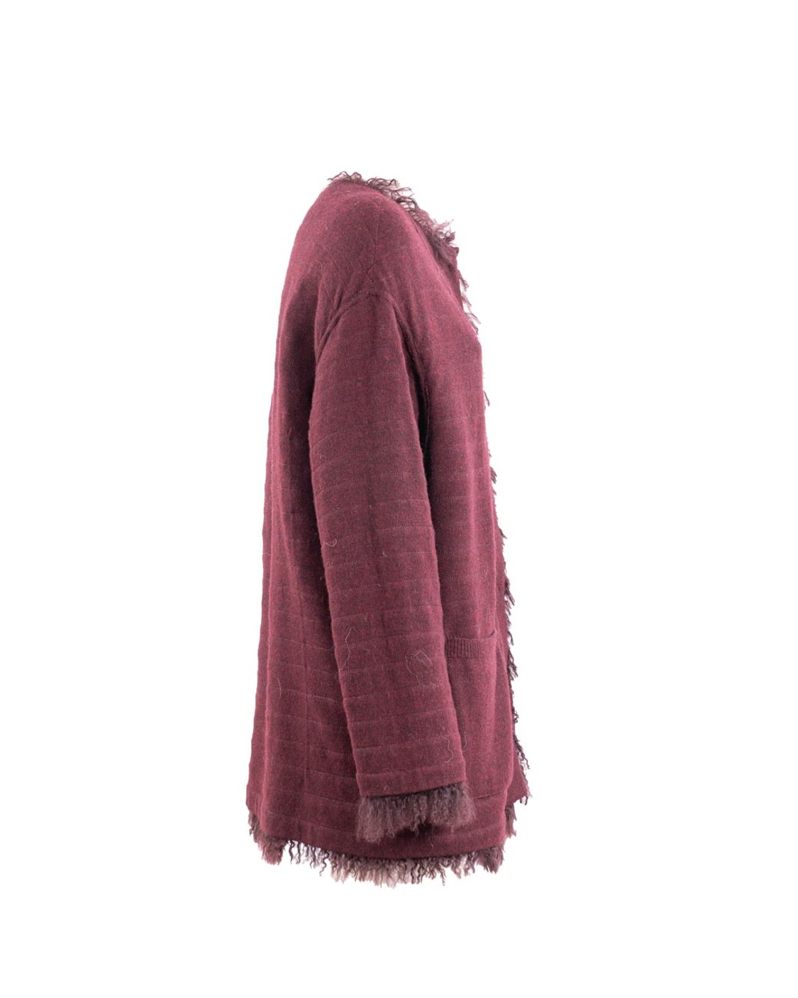 shop SIMONETTA RAVIZZA  Giaccone: Simonetta Ravizza giacca over reversibile, realizzata in mongolia lavorata su maglia.
Maniche lunghe.
Interno in lana.
Tasche.
Vestibilità over.
Composizione: 100% vera pelliccia.
Fabbricato in Italia.. DANBURY-648 number 1710032